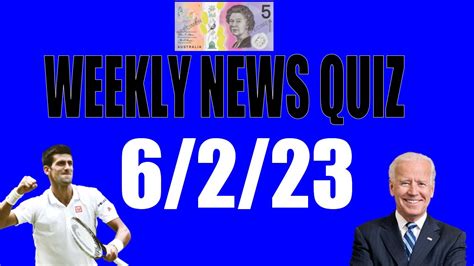 Weekly News Quiz 6th February 2023 Youtube
