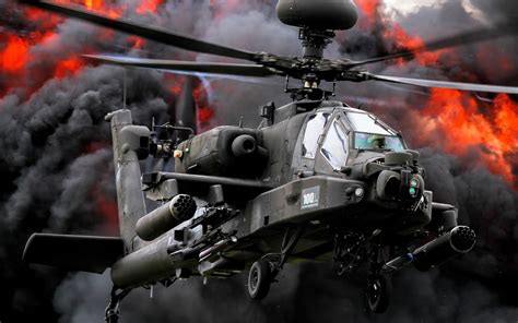 P Ah Boeing Ah Apache Black Helicopter Apache Hd Wallpaper