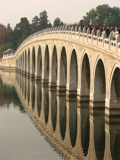 Seventeen Arch Bridge Summer Palace Beijing Stock Photo Image Of