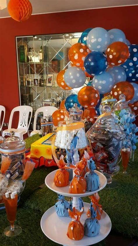 Since he also loves ice cream, we opted for an ice cream. Decorations | dragon ball z theme | Pinterest | Decoration and 10th birthday parties