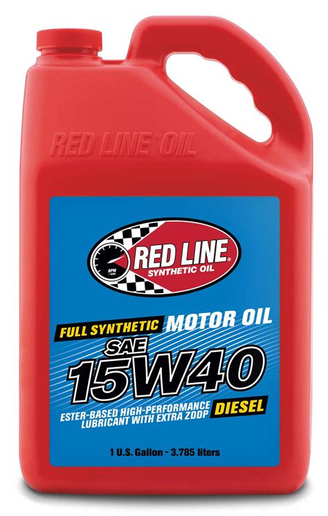 Red Line 15w40 Diesel Motor Oil 1 Us Gallon Oil And Energy