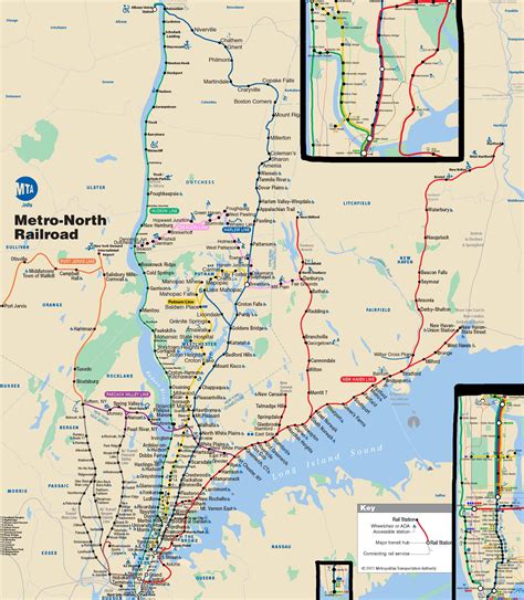 Metro North Harlem Line Map