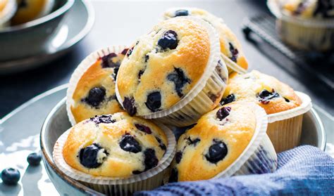 Muffins Aux Myrtilles Recette Facile Cuisine Momix