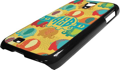 Cute Elephants Plastic Samsung Galaxy 4 Phone Case Personalized