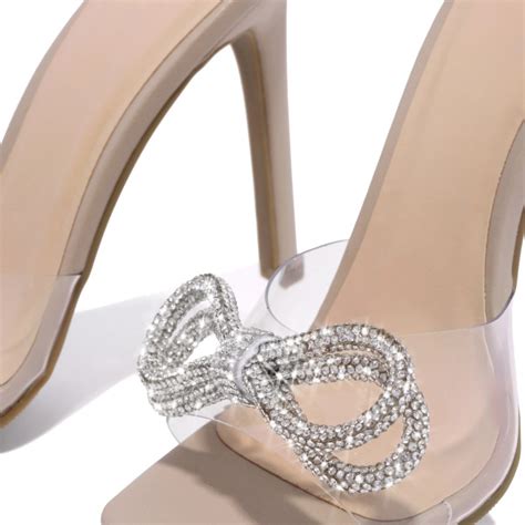 Wholesale Fashion Bow Rhinestone High Heels