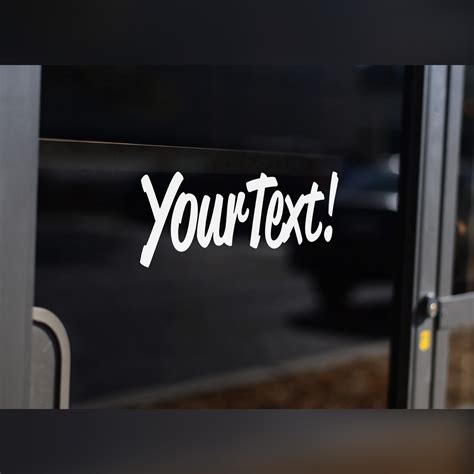 Custom Vinyl Text Decal Stickers Vinyl Sickness