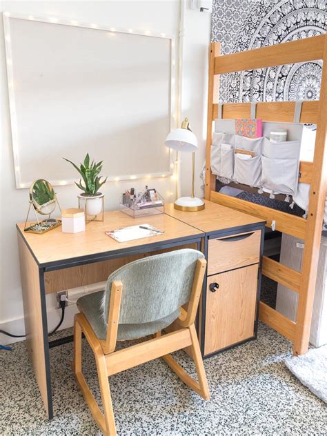 Dorm Room Ideas For Girls From Our Before And After Dorm Room
