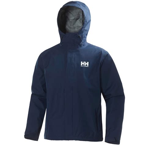 Helly Hansen 2016 Mens Seven J Jacket Outdoor Hood Full Zip Waterproof