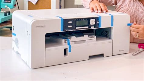 How to Set Up Sawgrass SG1000 Sublimation Printer - Silhouette School