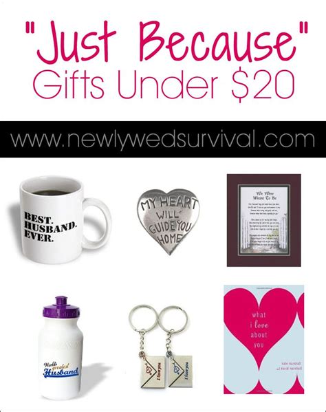 Best gift for boyfriend under 500. 6 'Just Because' Gifts for Under $20 | Just because gifts ...