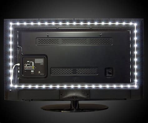 Luminoodle Led Tv Backlight Lights Behind Tv Tv Backlight Tv Wall