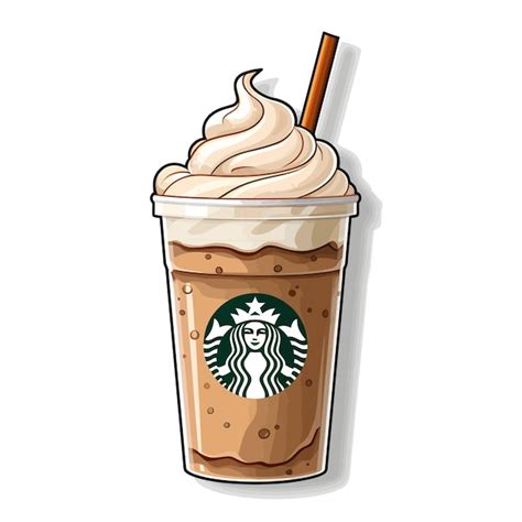 Premium Vector Starbucks Coffee Sticker