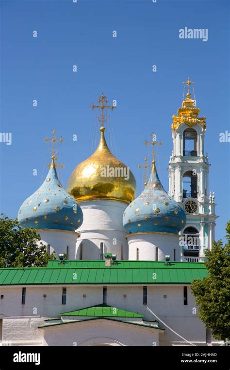 Holy Dormition Cathedral The Holy Trinity St Sergius Lavra Sergiev