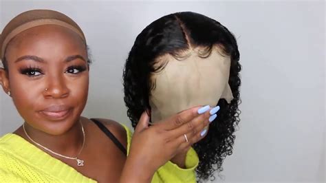 how to install curly lace front wig step by step beginner friendly youtube