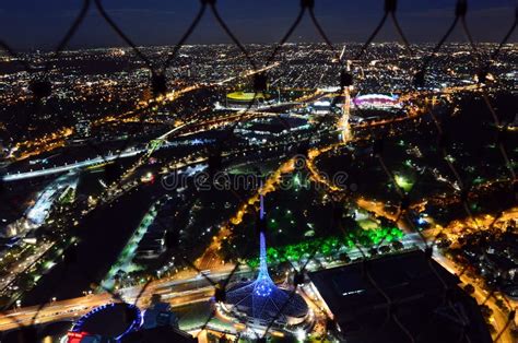 Eureka Tower Observation Deck Eureka Skydeck 88 Melbourne Stock