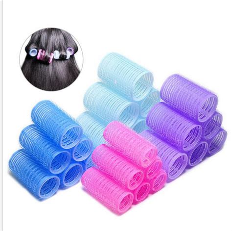 Free Shipping 6pcs1set Soft Large Salon Hair Rollers Curlers