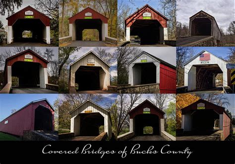 Covered Bridges Of Bucks County Photograph By Louise Reeves Fine Art