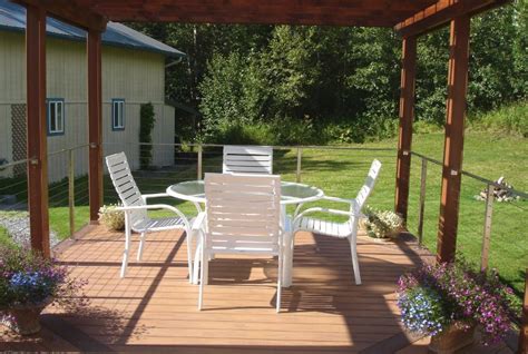 Clearview® Cable Railing System With Flat Top In Palmer Alaska Palmer