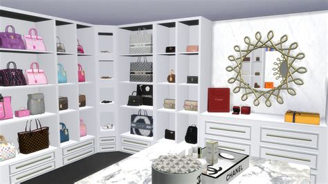Luxury Custom Closet Platinumluxesims On Patreon Sims 4 Bedroom Vrogue