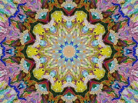 Mandala Patchwork Digital Art By Errol Dsouza Fine Art America