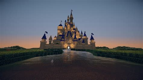 Disney Castle Intro Minecraft Map