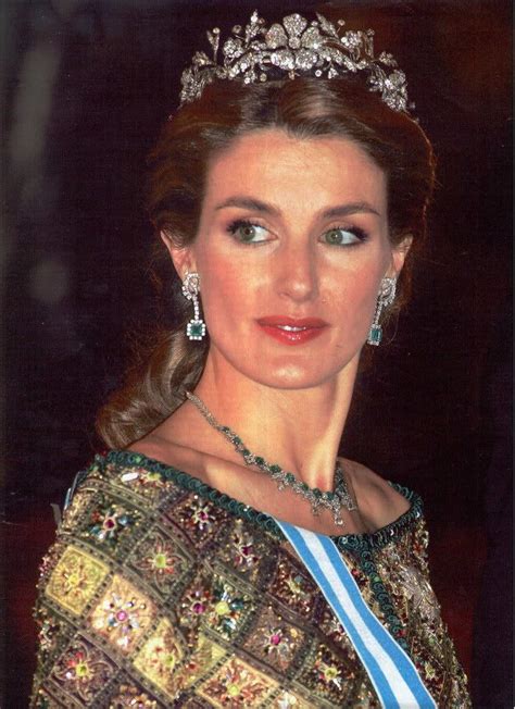 Letizia Of Spain Royal Crown Jewels Queen Letizia Princess Letizia