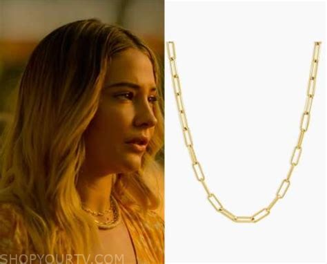 Outer Banks Season 3 Episode 345678910 Sarahs Gold Necklace Shop Your Tv