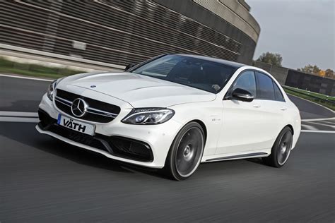 Their extreme dynamics can be recognized in. VAETH Mercedes-Benz C63 AMG with Up to 680 Horsepower