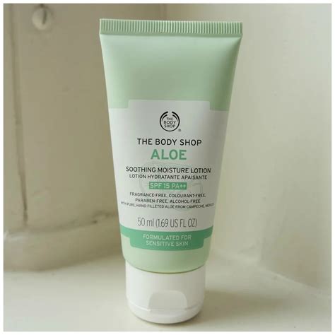 The Body Shop Aloe Moisturizer Floating In Dreams