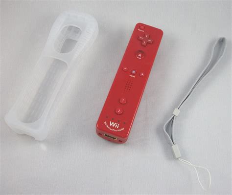 Official Wii Remote Controller With Built In Motion Plus RED Limited