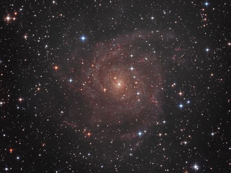 Ic342 Spiral Galaxy In Camelopardis Skymonsters