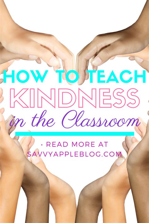 Teaching Kindness In The Classroom Through Stories Savvy Apple