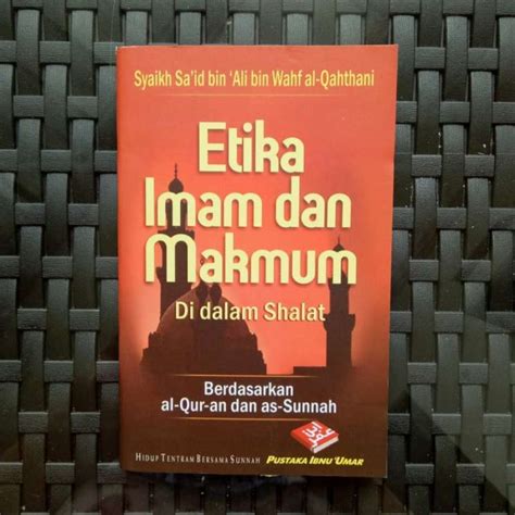 Promo Original Etika Imam Dan Makmum Di Dalam Shalat Sholat Saku Buku