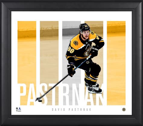 David Pastrnak Boston Bruins Framed 15 X 17 Player Panel Collage 37