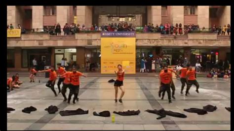The Hot Dance Amity University Noida Amity Youth Fest 2017 Youtube