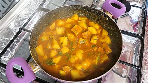 Aloo Ki Sabzi Potato Curry Naush Kitchen Routine
