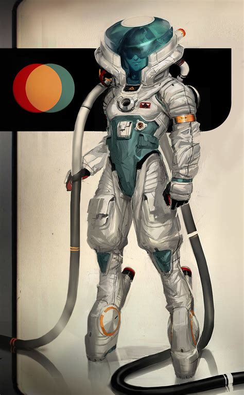 Space Suit 02 Fred Augis On Artstation At