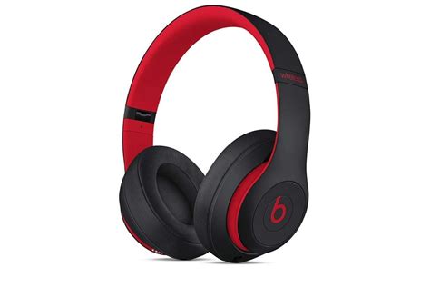 Beats By Dr Dre Studio3 Wireless Headphones Mrq82lla Difiant Blackred