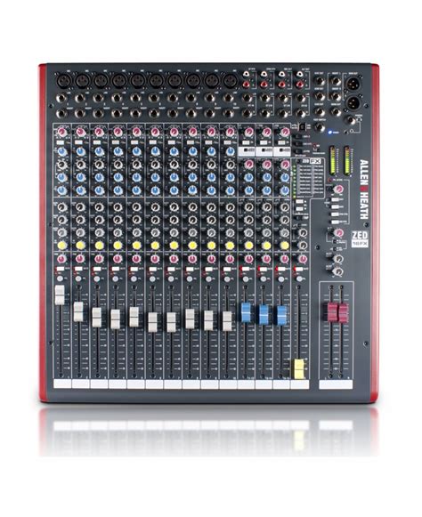 Allen And Heath Zed 16fx 16 Channel Mixer With Fx And Usb Wailian