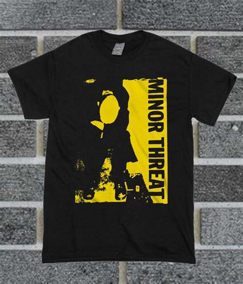 Minor Threat Band Yellow T Shirt