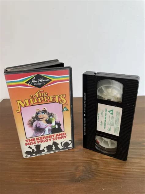 The Muppets The Kermit And Miss Piggy Story Jim Henson Pal Vhs Video
