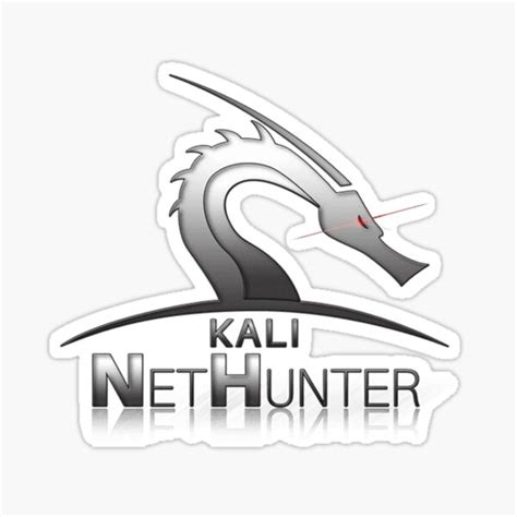 Kali Linux Logo Dragon Net Hunter Sticker For Sale By D3mon98 Redbubble