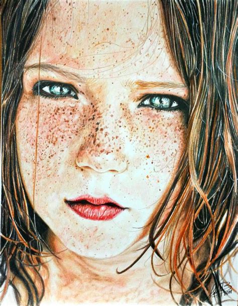 Freckles By Andresbellorin Art On Deviantart Art Contest Freckles