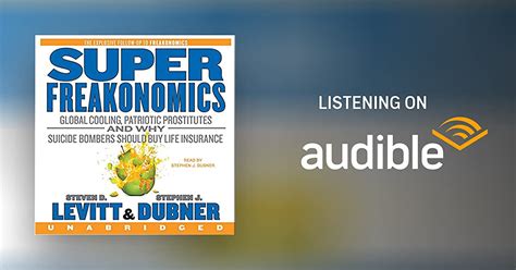 Superfreakonomics By Steven D Levitt Stephen J Dubner Audiobook