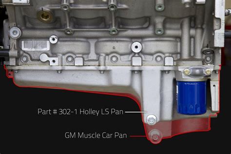 Holley 302 1 Gm Ls Retro Fit Engine Oil Pan Oil Pans Amazon Canada