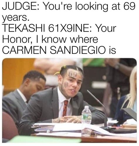 Tekashi 6ix9ine Trolled With Brutal Snitch Memes Barnorama