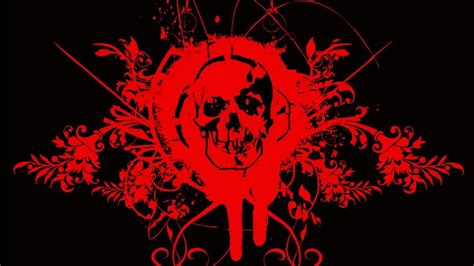 Skull Red Wallpaper Hd Live Wallpaper Hd