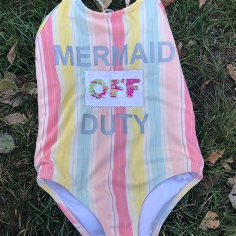 Jessica Simpson Swim Size 6 Girls Jessica Simpson Mermaid Swimsuit