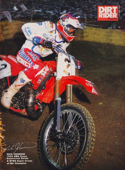 My Favorite Pictures Of Rick Johnson Moto Related Motocross Forums