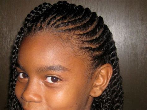Begin to braid the hair from the backmost point of the head until you reach the ponytail point and then secure the braid along with the other free hair together bohemian outfits look smashing with such a unique braided hairstyles for teen girls. Cute Braided Hairstyles for Black Girls ~ trends hairstyle